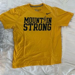 West Virginia University WVU Mountain Strong Nike T-shirt